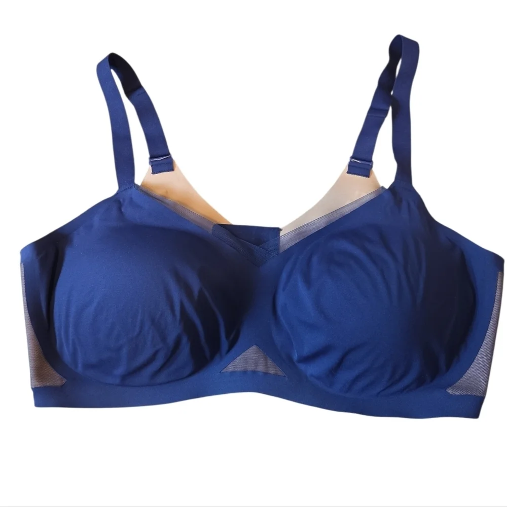 Honeylove Crossover Bra Navy 44 C/D